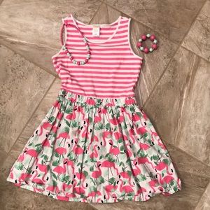 Gymboree Girls Dress and accessories